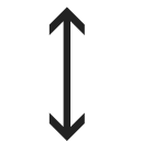 arrow, small, vertical, direction, navigation