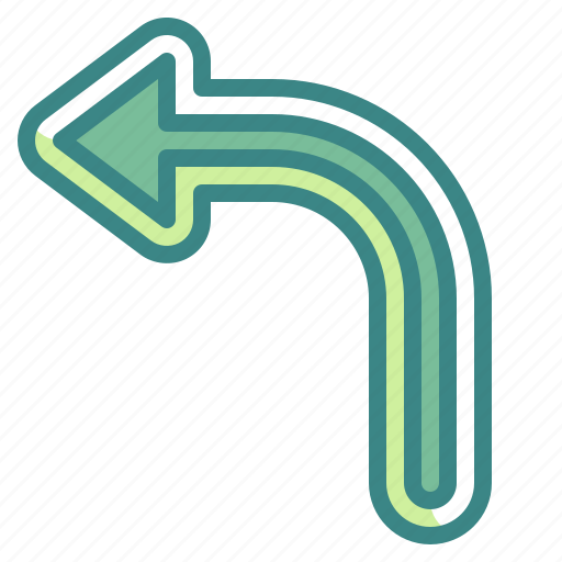Turn, left, direction, before, reverse, arrows icon - Download on Iconfinder