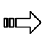 arrow, direction, way, point, right 