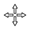 full screen, maximize, expand, arrow, resize, screen, enlarge, full