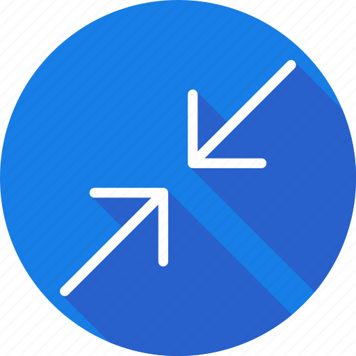 Arrow, arrows, control, direction, directional, pointer, compress icon - Download on Iconfinder