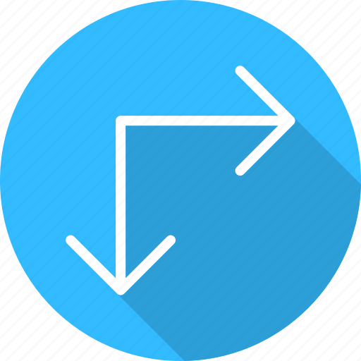 Arrow, arrows, control, direction, directional, pointer, diagonal arrow icon - Download on Iconfinder