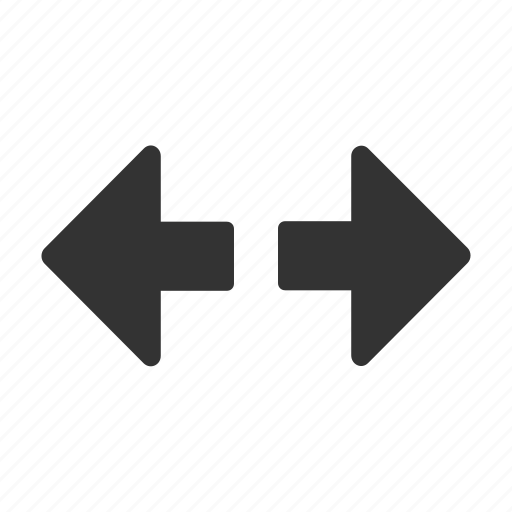 Arrow, arrows, both, directions, left, opposite, right icon - Download on Iconfinder