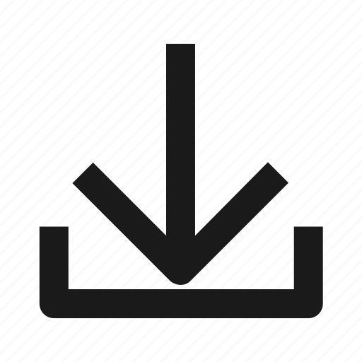 Arrow, downloaded, saved icon - Download on Iconfinder