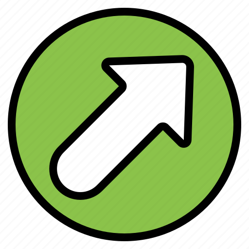 Up, right, arrow, arrows, direction, sign, top icon - Download on Iconfinder