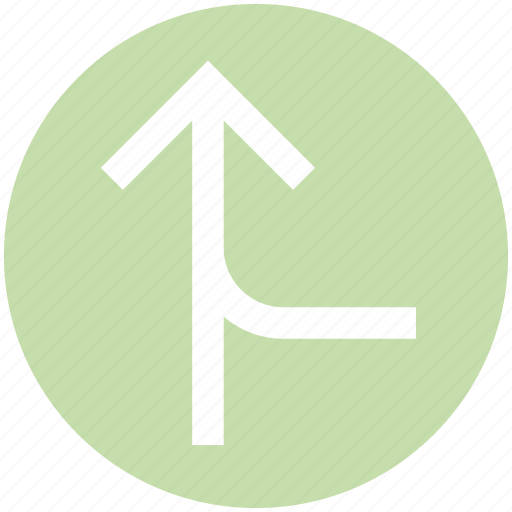 Arrow, arrows, direction, road direction, up arrow icon - Download on Iconfinder