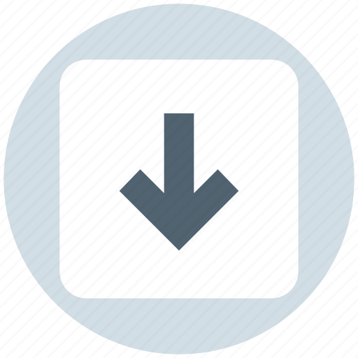 Arrow, box, down arrow, forward, left icon - Download on Iconfinder