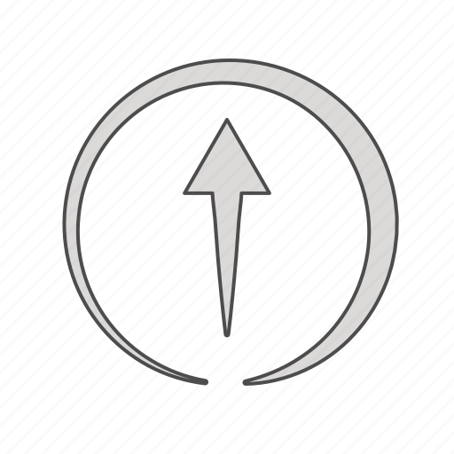 Arrow, arrows, circle, up icon - Download on Iconfinder