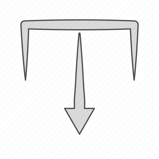 Arrow, arrows, down icon - Download on Iconfinder