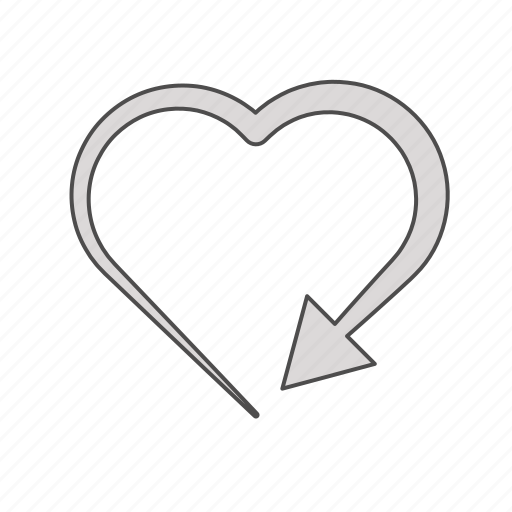 Arrow, arrows, heart icon - Download on Iconfinder