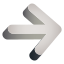 arrow, cursor, point, right 