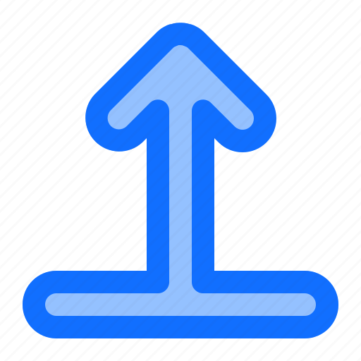 Iconset, arrows, blue, bidirectional, up icon - Download on Iconfinder