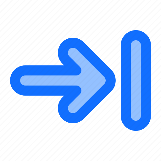 Iconset, arrows, blue, right, arrow icon - Download on Iconfinder