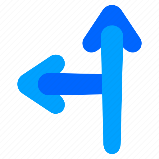 Two, ways, arrows, arrow, route, double icon - Download on Iconfinder