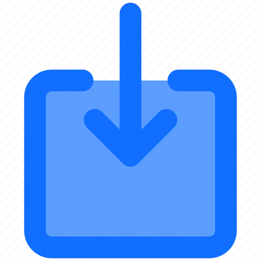 Arrow, down, direction, move, navigation icon - Download on Iconfinder