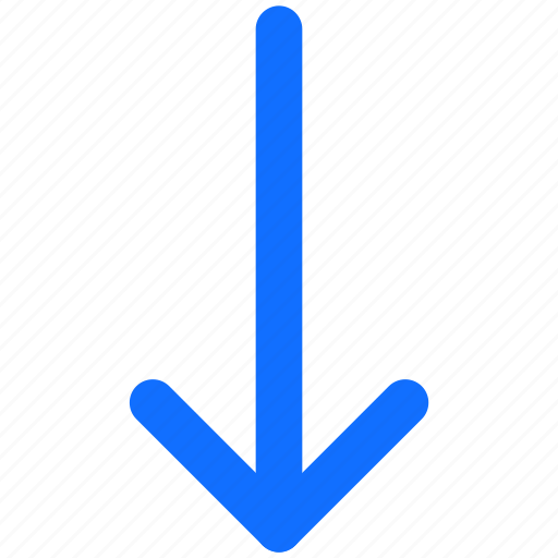 Arrow, marker, next, down, way icon - Download on Iconfinder