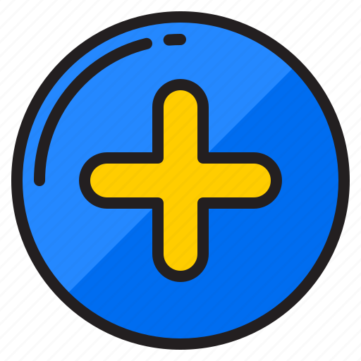 Add, arrow, direction, button, pointer icon - Download on Iconfinder