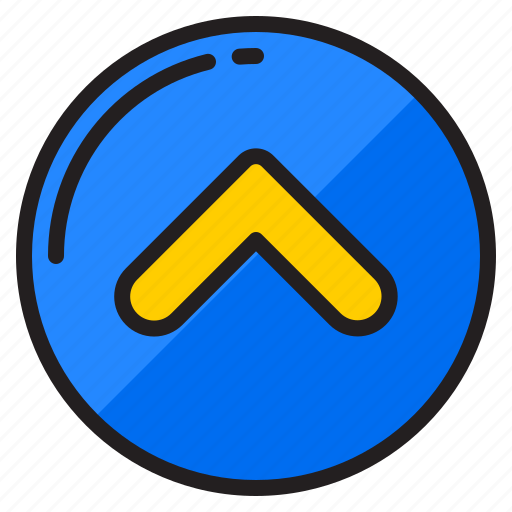 Up, arrow, direction, button, top icon - Download on Iconfinder