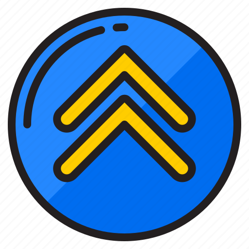 Up, direction, button, arrow, top icon - Download on Iconfinder