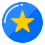 star, arrow, direction, button, pointer 