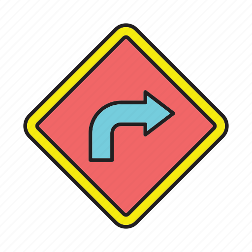 Turn, right icon - Download on Iconfinder on Iconfinder