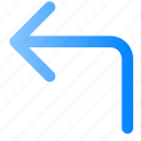 arrow, deg, left, direction, navigation, position