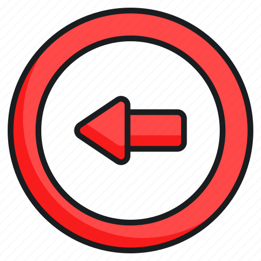 Left, arrow, direction, arrowhead, next, indicator, button icon - Download on Iconfinder