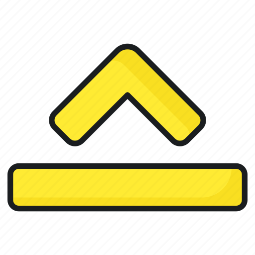 Up, arrow, upward, upload, sign, direction, button icon - Download on Iconfinder