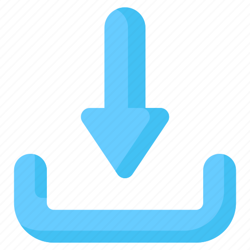 Download, arrow, storage, technology, computing, hosting, services icon - Download on Iconfinder