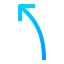 curve, arrow, left, arrows, direction 