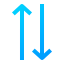 transfer, vertical, swap, sort, switch, arrow 