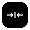 shrink, narrowing, screen, settings, full, indicator, resize