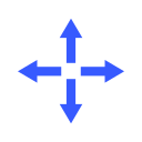 full screen, maximize, expand, arrow, resize, screen, enlarge, full