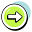 arrow, navigation, location, road, pointer 