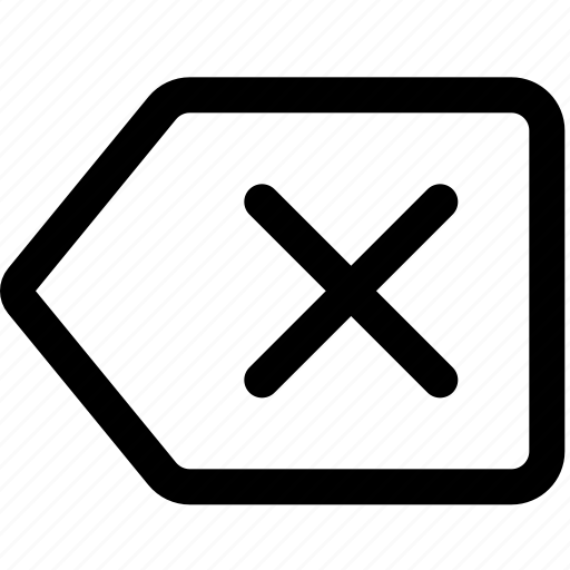 Arrow, left, x icon - Download on Iconfinder on Iconfinder