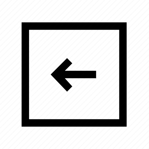 Arrow, left, left-arrow, square icon - Download on Iconfinder