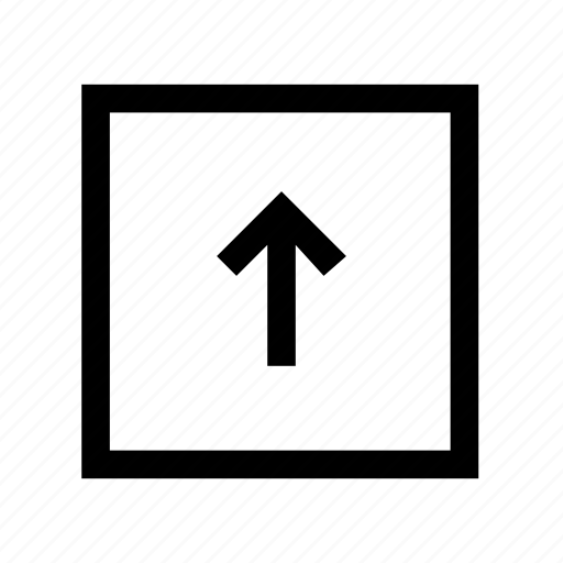 Arrow, square, top, top-arrow icon - Download on Iconfinder