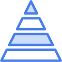 pyramid, chart, business, and, finance, analytics, stats