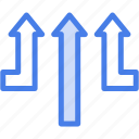arrows, upward, top, direction, up, sign