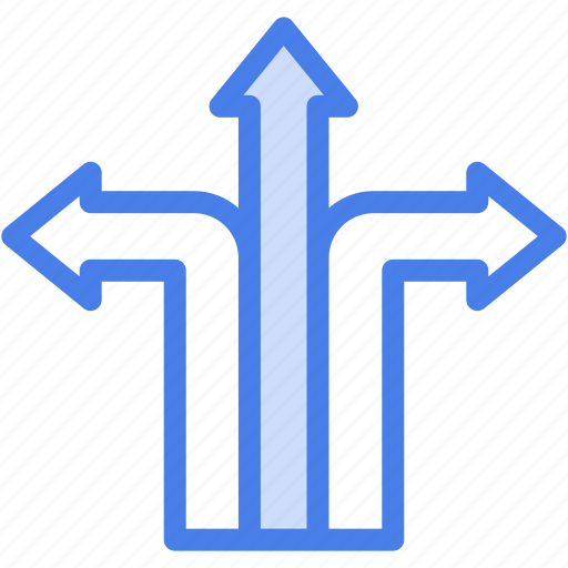 T, junction, directions, arrow, chart, arrows, business icon - Download on Iconfinder