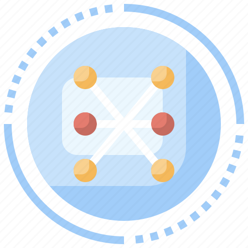 Conection, dots, infographics icon - Download on Iconfinder
