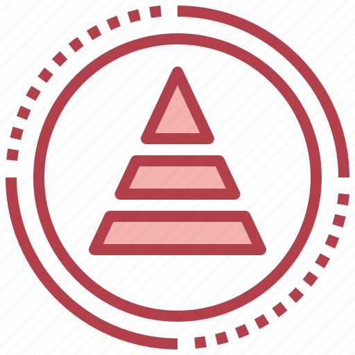 Pyramid, infographic, chart, statistics, analytics icon - Download on Iconfinder