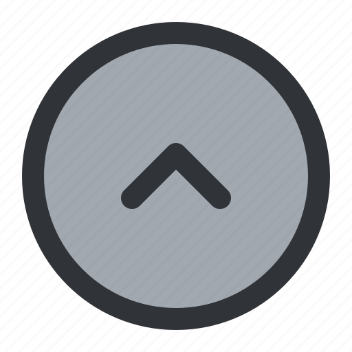 Arrow, circle, up, upload icon - Download on Iconfinder