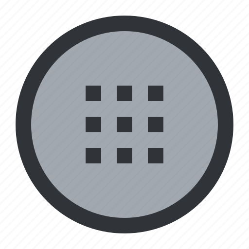 Circle, dots, pad icon - Download on Iconfinder