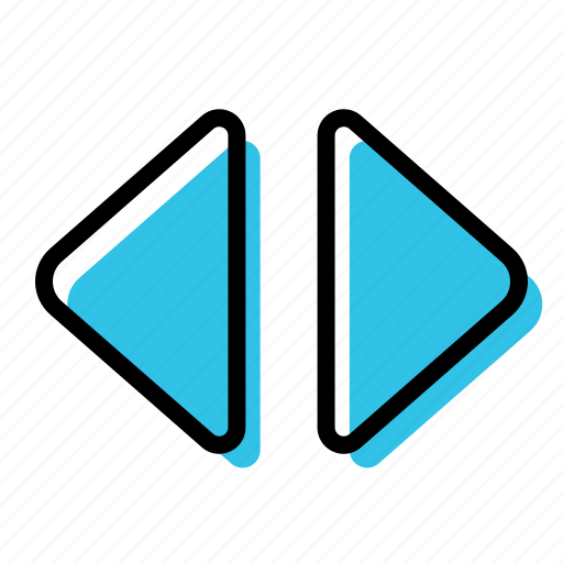Arrow, left, right, separation, split icon - Download on Iconfinder