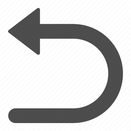 Turnaround, arrow, direction, left icon - Download on Iconfinder