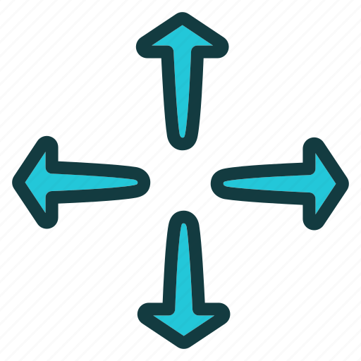 Arrow, arrows, compas, direction, navigation icon - Download on Iconfinder