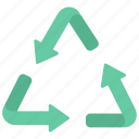 recycle, arrow, pointer, point, reuse, environment