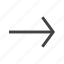 arrow, direction, indication, internet, navigation, right, sign 