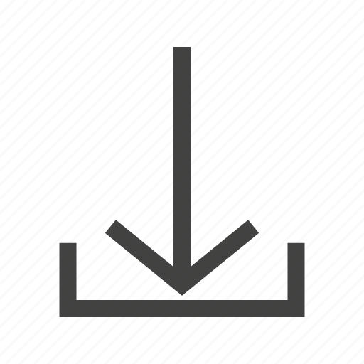 Arrow, direction, down, download, internet, navigation icon - Download on Iconfinder